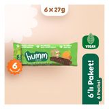 Organik Vegan Kayısılı ve Fındıklı Yulaf Bar Atıştırmalık Paketi 6 Adet