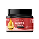Organik Vegan Onarıcı Saç Maskesi Castrol Oıl & Keratin 295 Ml
