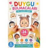 Organik Yolda Duygu Bulmacaları 24 Kart | Okul Öncesi Eğitici Duygu Eşleştirme Oyunu | Kes Eşleştir Duygu Kartları Aktivitesi