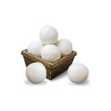 Organik Yün Kurutma Topu, 3'lü Paket ve Doğal Içerik