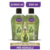 Organik Zeytinyağlı Zeytin Çiçeği Sıvı Sabun 1,5 1,5 500ml