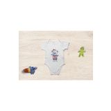Organik%100 Pamuk Love Sevimli Ayı Baskılı Yazılı Bebek Body Bebek Badi Çıtçıtlı Zıbın, 2-4 Yaş