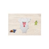 Organik%100 Pamuk Minik Mucize Yazılı Bebek Body Bebek Badi Çıtçıtlı Zıbın, 9 Ay