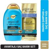 Organix Argan Oil Of Morocco 385 ml Şampuan ve 100 ml Argan Saç Bakım Yağı Set