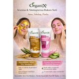 Organix Arınma & Sıkılaştırma Bakım Seti | Soyulabilir Altın Yüz Maskesi + Pembe Peel Off Maske 2×150ml