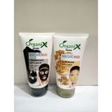 Organix Yüz Maskesi Peeling - Siyah Soyulabilir Maske , Altın Soyulabilir Maske 2 x 150 ml