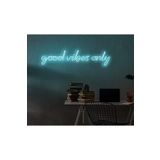 organizasyon outlet Neon Led Işıklı Good Vibes Only Yazısı Gece Lambası