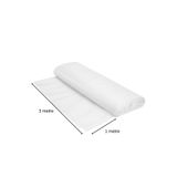Organizasyon Pazarı Beyaz Kristal Tül Kumaş 1 Metre x 3 Metre Dekoratif Tül Fon Masa Arka Plan Süsleme Tülü Parti Kumaşı