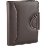 Organizer Ajanda Tarihsiz Çizgili 17x22 CM - Kahve Kahverengi