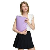 Organizer Evrak & Laptop & Tablet Çantası, Macbook Air Pro 13-14 İnç Uyumlu, Lila, S2073
