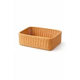 Organizer Rattan Sepet 25 * 25 * 10 cm | El Yapımı Doğal Organizer&Dolapiçi Sepet