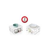 ORGANİZERS 2 Adet Dolap içi Raf Düzenleyici organizer metal raf