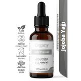 Organy Soğuk Sıkım Jojoba Yağı %100 Doğal Gözenek Tıkamayan Cilt ve Saç Bakım Yağı Jojoba Oil 50 ml