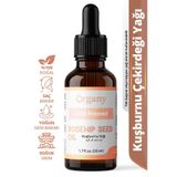 Organy Soğuk Sıkım Kuşburnu Yağı %100 Doğal Leke ve Yaşlanma Karşıtı Cilt Bakım Yağı Rosehip Seed Oil 50 ml