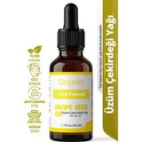 Organy Soğuk Sıkım Üzüm Çekirdeği Yağı %100 Doğal Cilt Saç ve Masaj Bakım Yağı Grape Seed Oil 50 ml