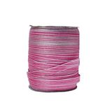 Organze Kurdele 1 CM Kenarı Şeritli 457 Metre Fuşya