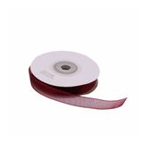 Organze Kurdele 10 MM 22 Metre Bordo