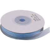 Organze Kurdele 10 MM 22 Metre Mavi