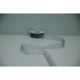 Organze Kurdele 2 CM(20MM) 25 Yrds( 23 M ) Tül Organze - Gri
