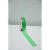 Organze Kurdele 2 CM(20MM) 25 Yrds( 23 M ) Tül Organze - Yeşil