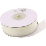 Organze Kurdele 30 MM 22 Metre Krem