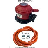 Orgaz Ev Tüpü Dedantör Hortum set şişman tüp başlığı Aygaz Milangaz Ipragaz 12KG Tüpgaz Bağlantı Seti