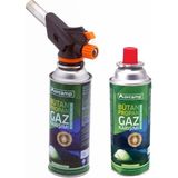Orgaz Kamp Kartuş Tüp 227 gr Çakmaklı Pürmüz Set 2'li