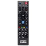 ORGINAL Türk Telekom Tivibu Kumandası ORGINAL Mavi Ev Tuşlu Model