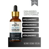Orginx Dolgunlaştırıcı Canlandırıcı Saç & Sakal Serumu - Caffeine, Redensyl ve Vitamin B7 İçerikli 30 ml