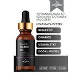 Orginx Hızlı Saç Uzatan, Aşırı Yıpranmış Ve Dökülen Saçlara Özel Kara Sarımsak Yağı 50 ml