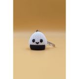 Örgü Desenli Onigiri Anahtarlık (Plastik)