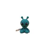 Örgü Desenli Uzaylı Anahtarlık (Plastik)