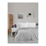 Örgü Pike Battaniyesi %100 Pamuk Yumuşak Tek Kişilik 170*240