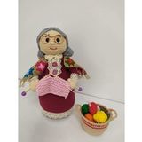 Örgücü Nine Bebek Amigurumi Organik Oyuncak