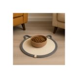 ÖRGÜM Kedi Mama Paspası Kedi Servis Altlığı 32x32 cm