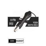 ORH Market 8586 Istasyon Sıcak Hava Üfleme Kolu – 8 Dişi Pinli Yedek Lehimleme Parçası