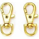 Orhan Çanta 1 Cm 60 Adet Balık Kanca Sarı Makrome Metal Anahtarlık Aparatı