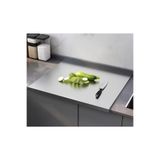Orianna Design 304 Paslanmaz 50X60 cm Tek Bükümlü Metal Tezgah Koruyucu Kesme Tahtası Çok Amaçlı Mutfak Için