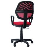 Orianna Design Fileli Kırmızı Ofis Çalışma Koltuğu