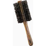 Oribe Italian Resin Large Round Brush Büyük Yuvarlak Fön Fırçası 74 mm - Kahverengi