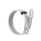Orico 100W 5A PD Type-C to Type-C Beyaz 1 mt Hızlı Şarj ve Data Kablosu