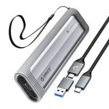 ORICO Alüminyum M.2 NVMe SSD Muhafaza, USB 3.2 Gen 2 (10 Gb/sn) - Aletsiz NVMe PCI-E M.2 SSD Kılıf, M/B&M Tuşları için UASP Desteği Boyut 2230/2242/2260/2280