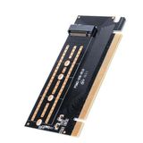 Orico PCIe 3.0 x16 Uyumlu 32Gbps NVMe M.2 SSD Siyah Dönüştürücü Adaptör