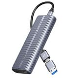 ORICO Soğutma Fanlı 40Gbps M.2 NVMe SSD Muhafaza, Aletsiz Alüminyum M.2 Adaptör, Thunderbolt 4/3 USB3.2/3.1/3.0/2.0 ile Uyumlu, Maksimum 8 TB Kapasite-ACOM2