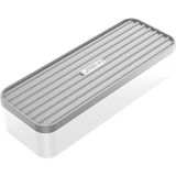 Orico Telefon, Tablet ve Kablo Düzenleyici Hazneli Kapaklı Organizer Kutu, Beyaz, Csb-18-Wh, 27,2 x 10 x 6 cm