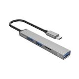 Orico Type-C to USB3.0 USB2.0 TF Kart Okuyucu Ultra Slim Çoklayıcı HUB, AH-12F