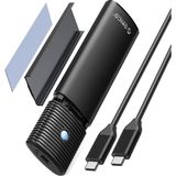 Orico USB 10GBPS M.2 Nvme & Sata SSD Harici Kutu, Toolless Tasarım, Alüminyum Soğutuculu Enclosur - Genel - Renkli