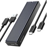 Orico USB 3.1 Gen 2 10 Gbps M.2 NVMe SSD Siyah Alüminyum Disk Kutusu