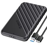 ORICO USB3.0 2.5 inç Hdd 6TB Ssd Harici Slim Harddisk Kutusu, , Siyah