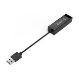 Orico UTJ-U3 USB3.0 Gigabit Ethernet Ağ Adaptörü, RJ45, Siyah